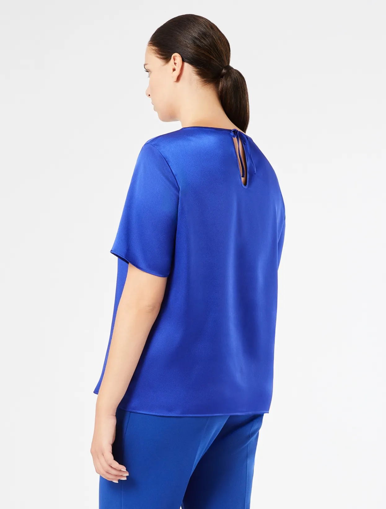 Blouses & Shirts | Blouses & Shirts | Marina Rinaldi Satin blouse CORNFLOWERBLUE