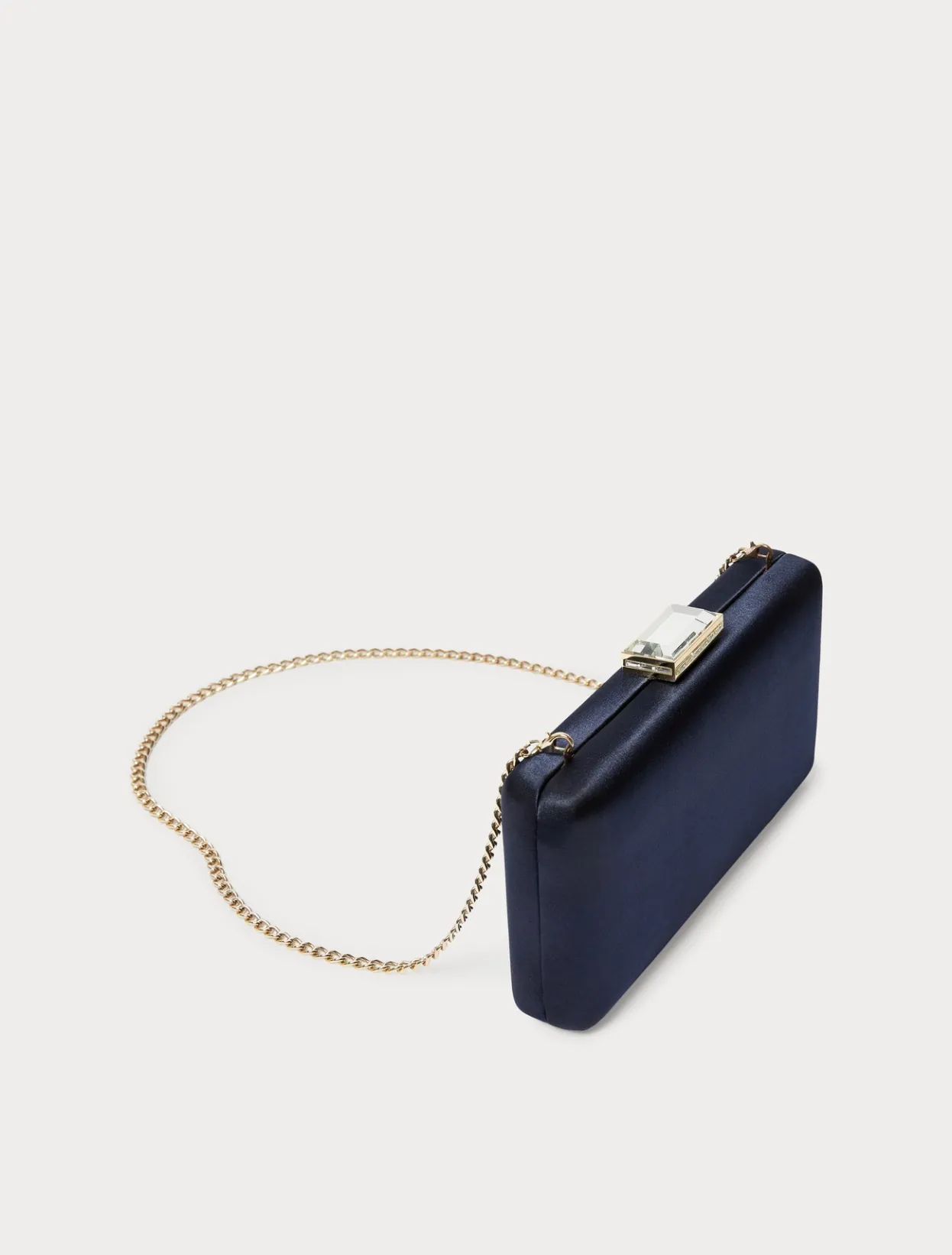 Accessories | Accessories | Marina Rinaldi Satin clutch bag ULTRAMARINE