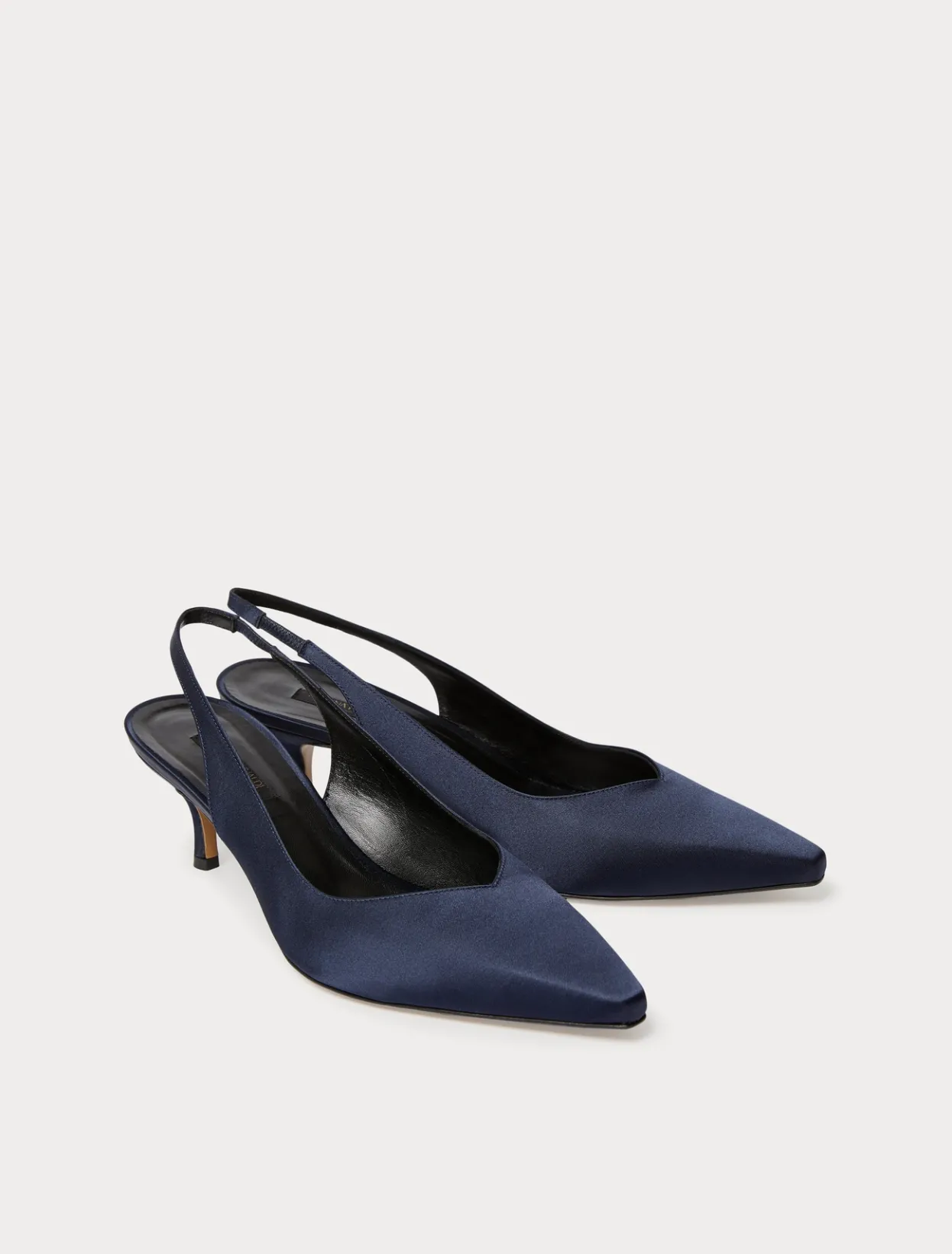 Accessories | Accessories | Marina Rinaldi Satin sling-back court shoes ULTRAMARINE