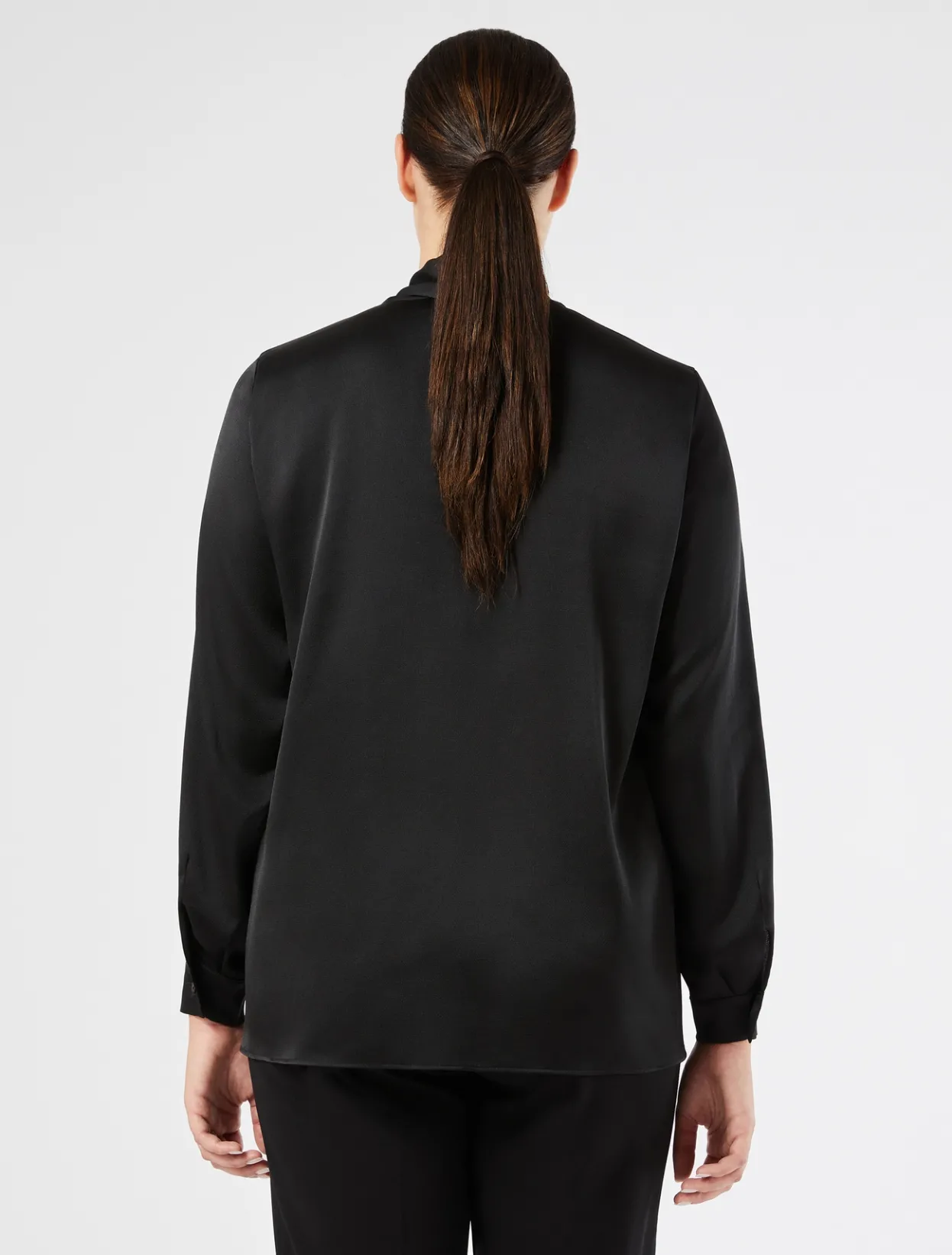 Blouses & Shirts | Blouses & Shirts | Marina Rinaldi Satin tunic BLACK