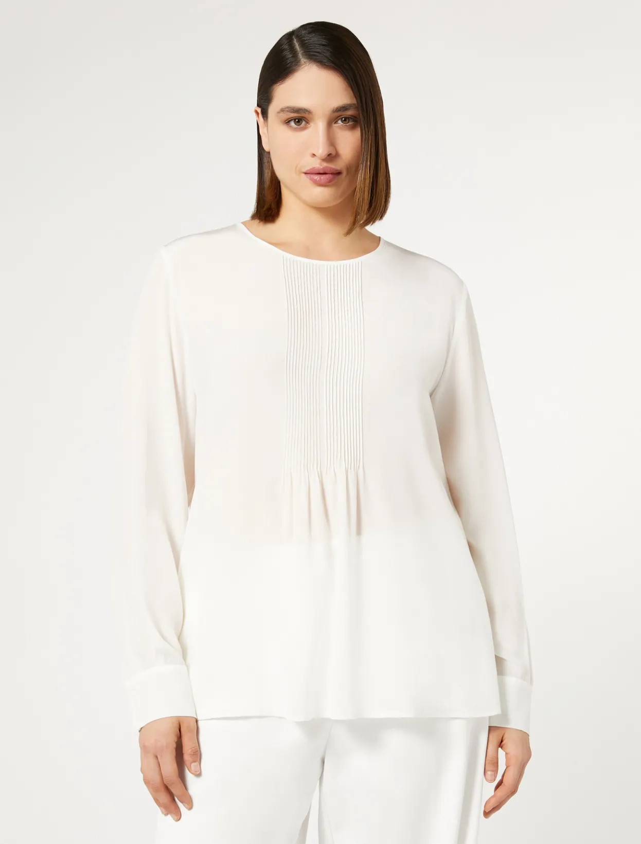 Blouses & Shirts | Blouses & Shirts | Marina Rinaldi Silk blouse WHITE