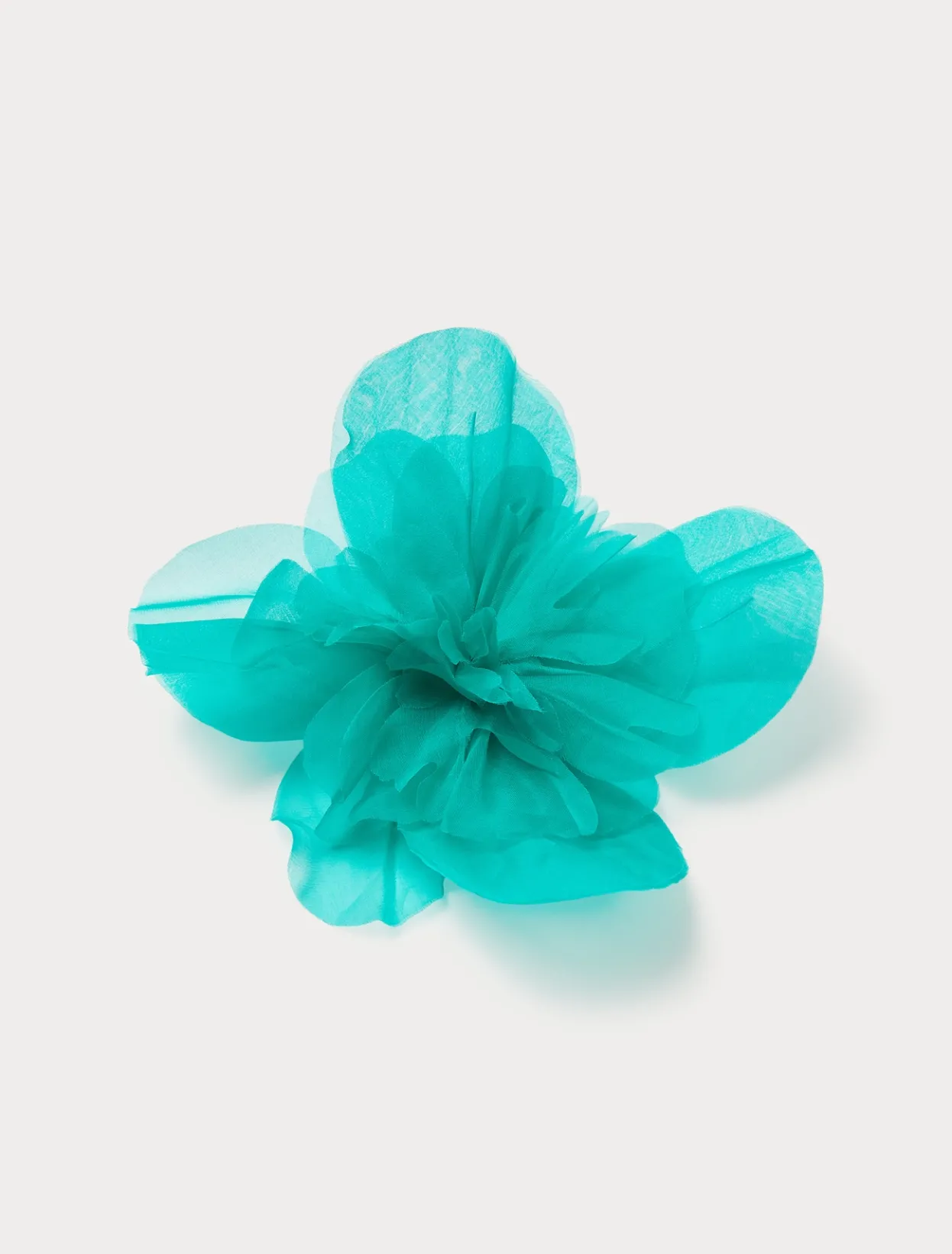 Accessories | Accessories | Marina Rinaldi Silk organza brooch GREEN