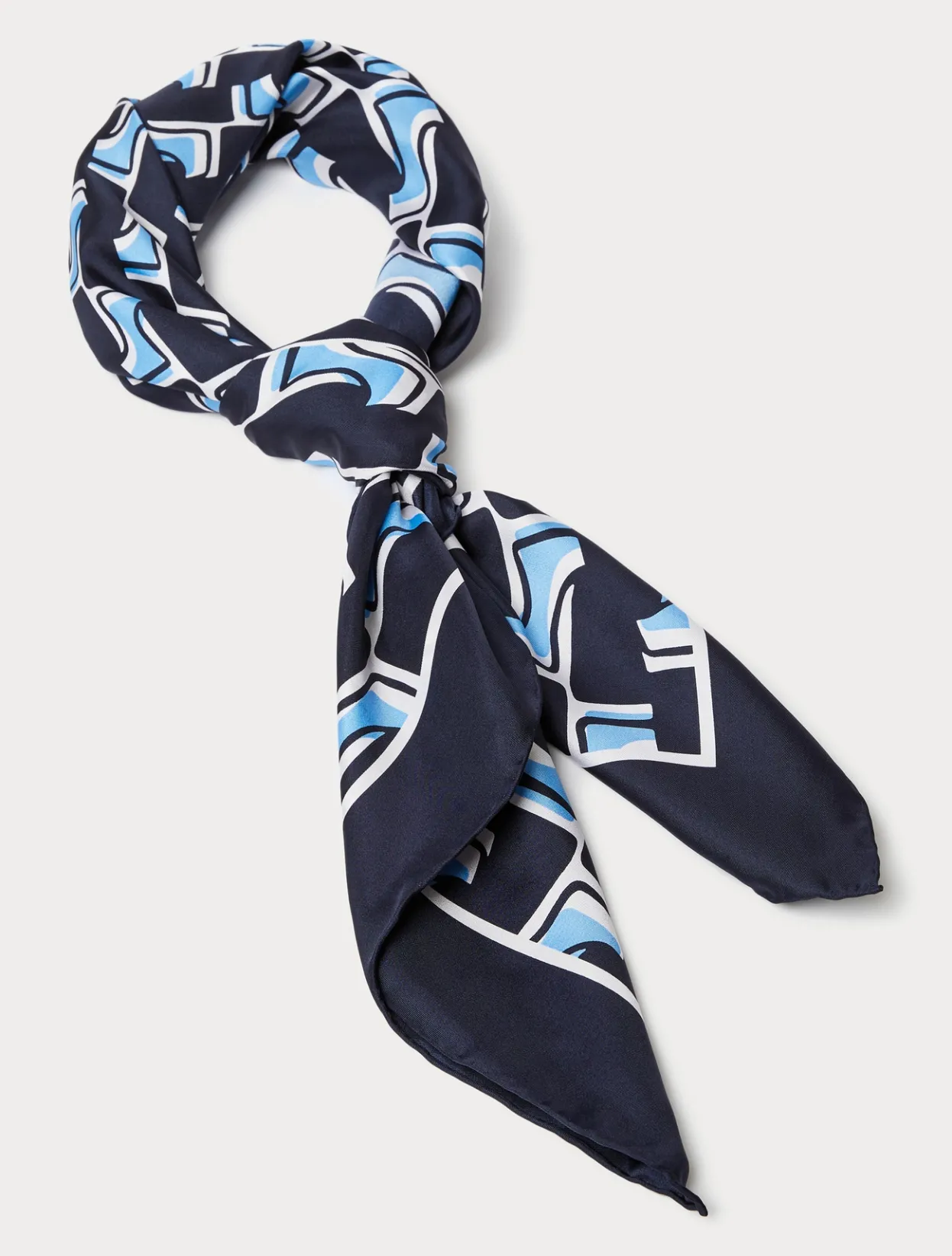 Accessories | Accessories | Marina Rinaldi Silk scarf CORNFLOWERBLUE