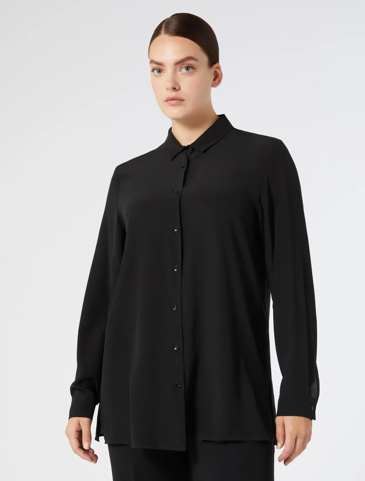 Blouses & Shirts | Blouses & Shirts | Marina Rinaldi Silk shirt BLACK