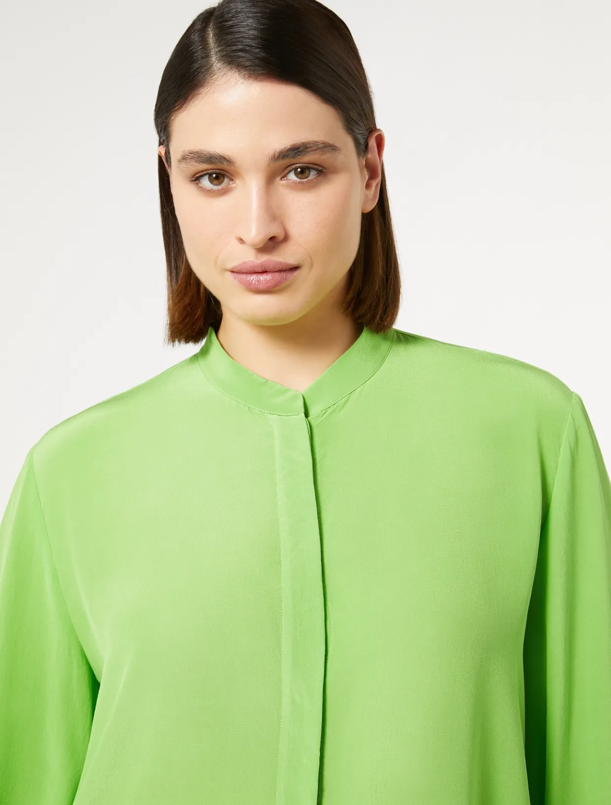 Blouses & Shirts | Blouses & Shirts | Marina Rinaldi Silk shirt LIME