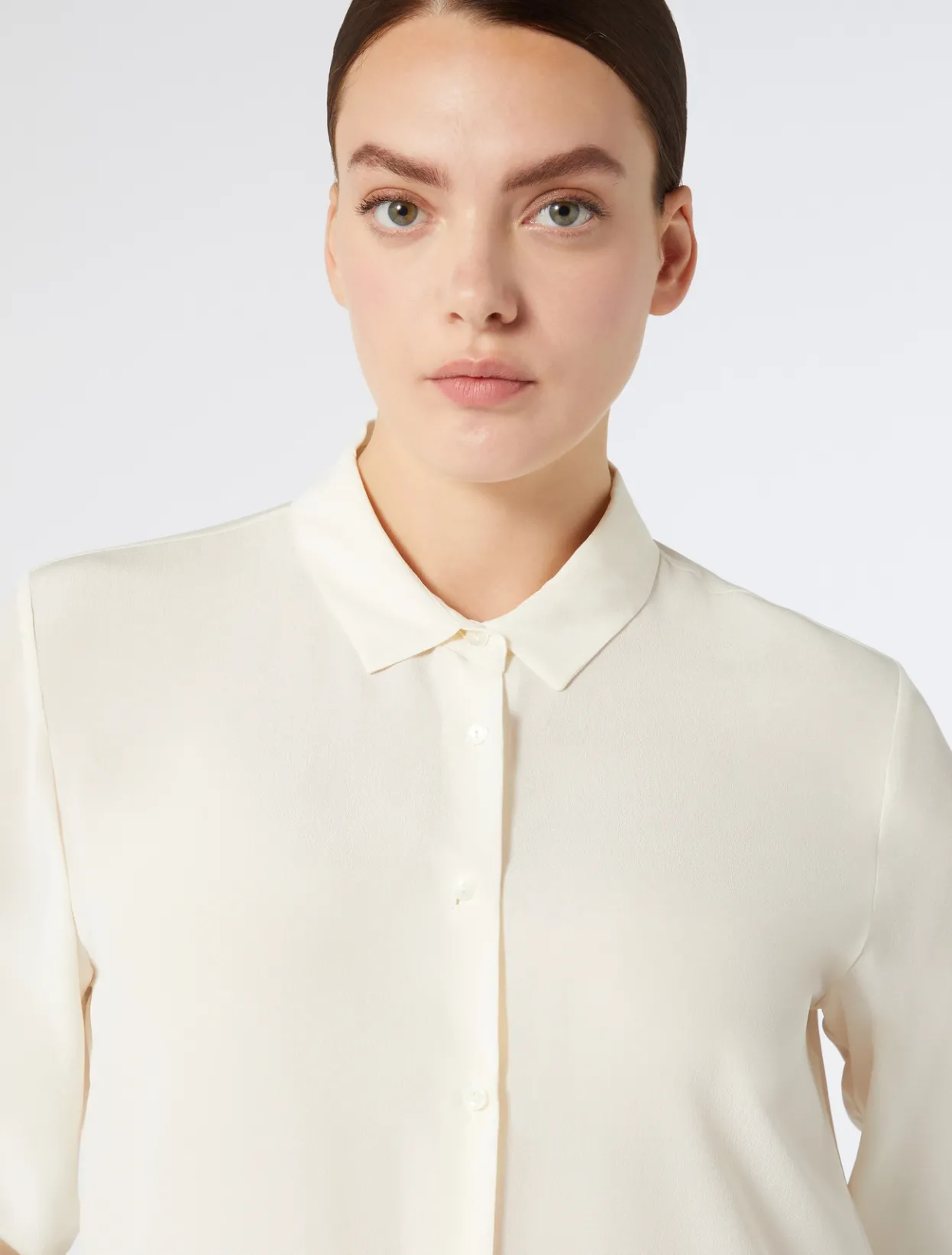 Blouses & Shirts | Blouses & Shirts | Marina Rinaldi Silk shirt WHITE