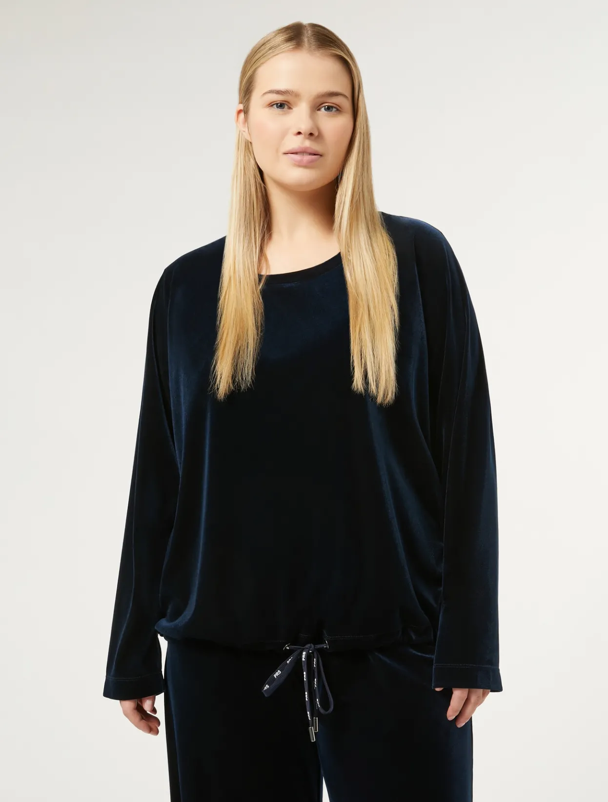 Tops & T-Shirts | Tops & T-Shirts | Marina Rinaldi Stretch chenille sweatshirt MIDNIGHTBLUE