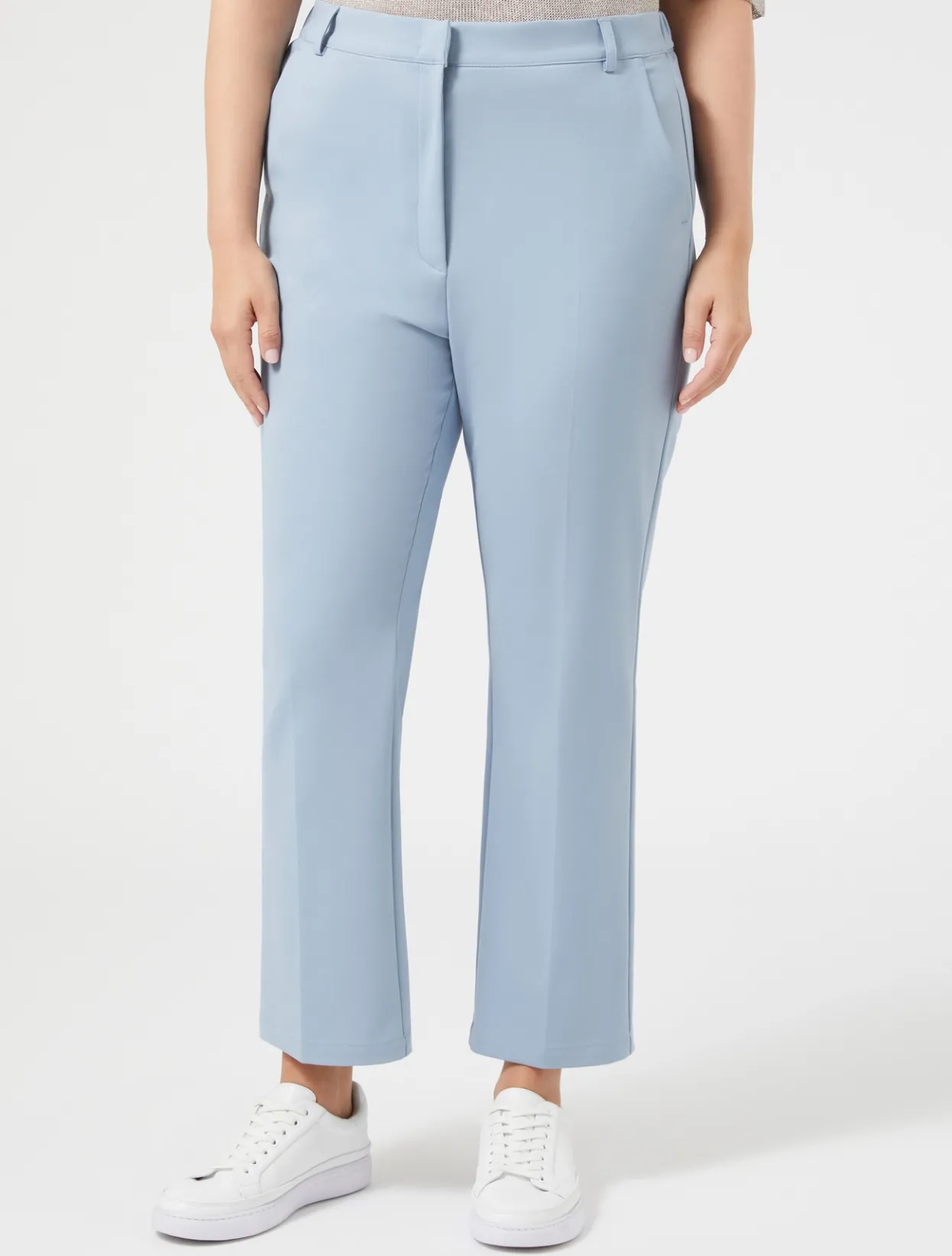 Trousers & Jeans | Trousers & Jeans | Marina Rinaldi Stretch cotton-blend trousers AVIO