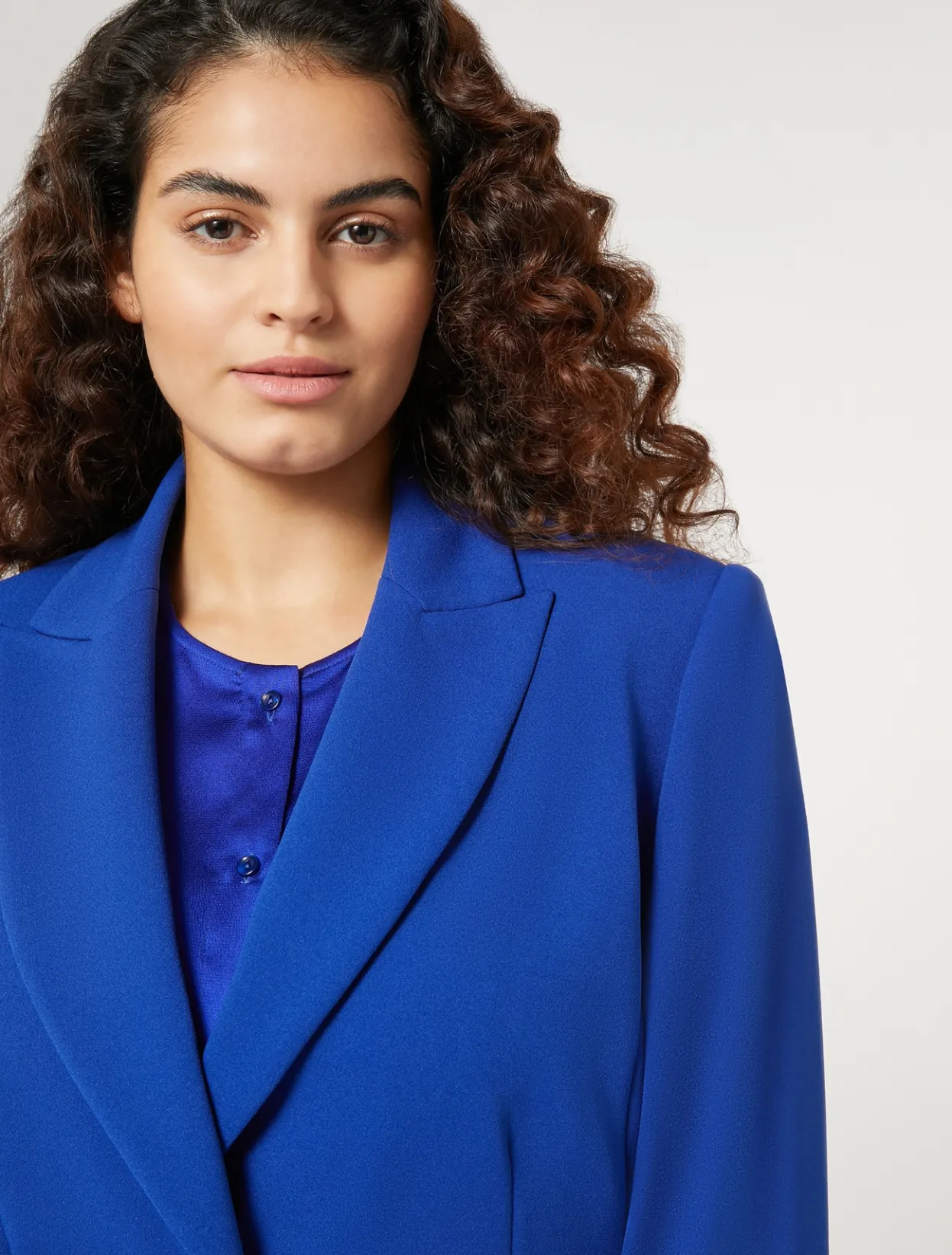 Jacket & Blazers | Jacket & Blazers | Marina Rinaldi Stretch jersey blazer CORNFLOWERBLUE