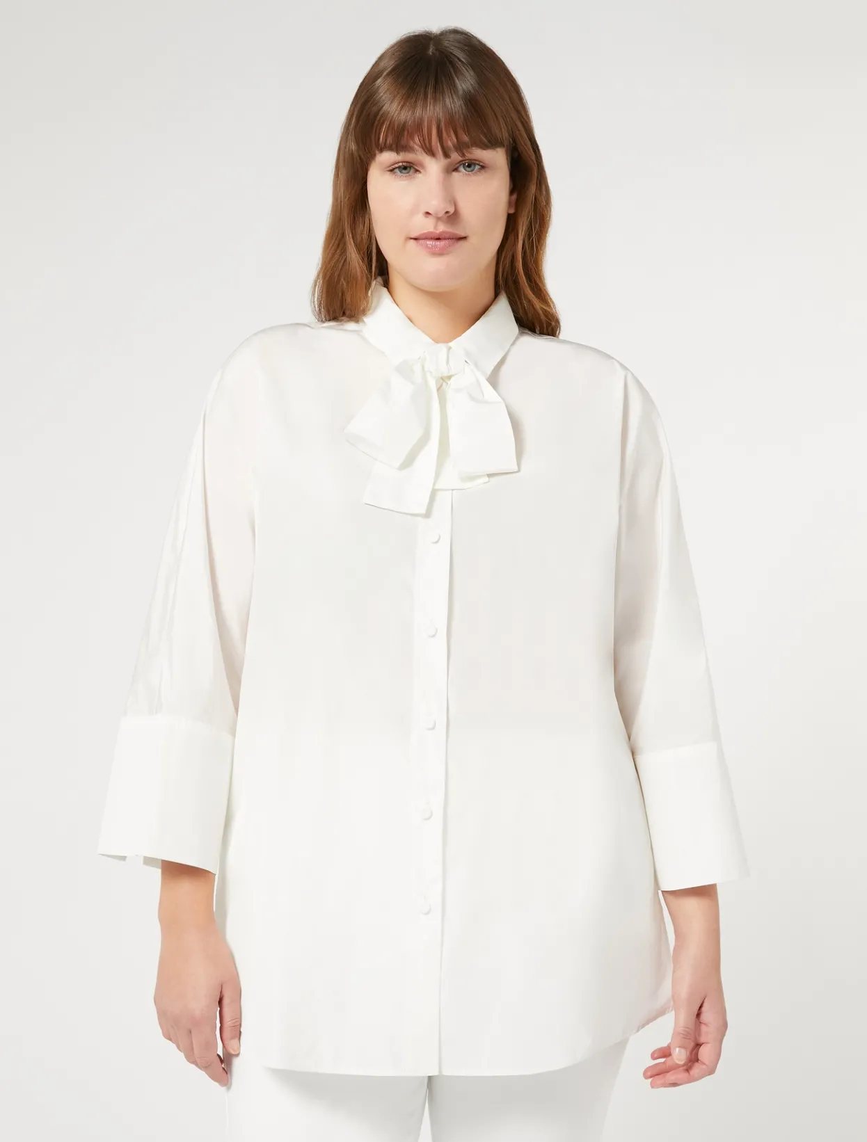 Blouses & Shirts | Blouses & Shirts | Marina Rinaldi Taffeta shirt WHITE