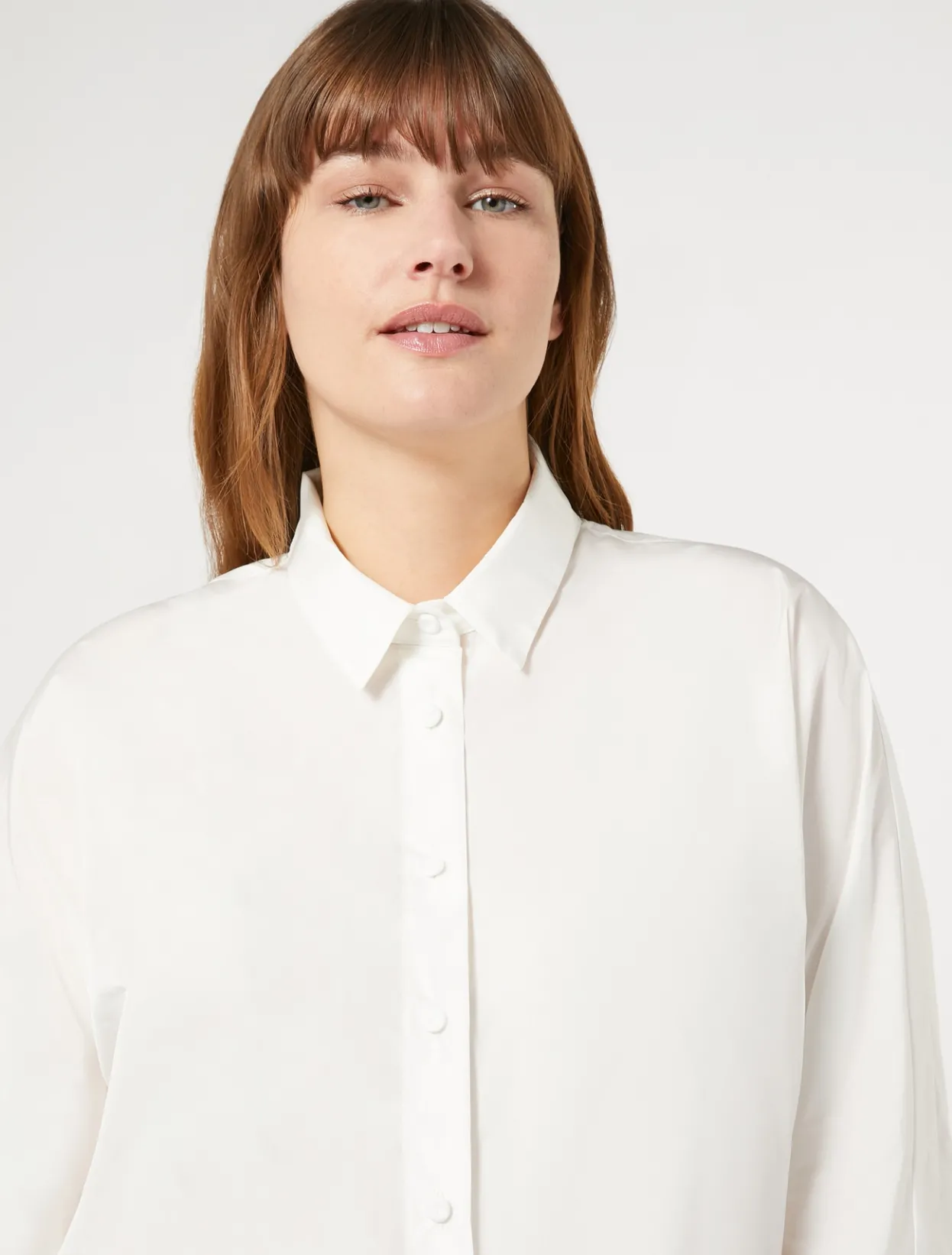 Blouses & Shirts | Blouses & Shirts | Marina Rinaldi Taffeta shirt WHITE