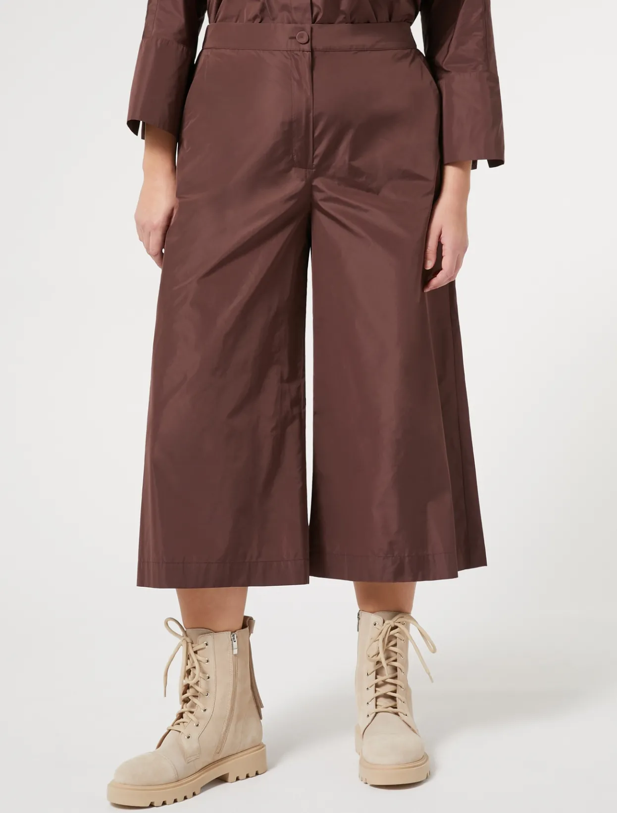 Trousers & Jeans | Trousers & Jeans | Marina Rinaldi Taffeta trousers FARD