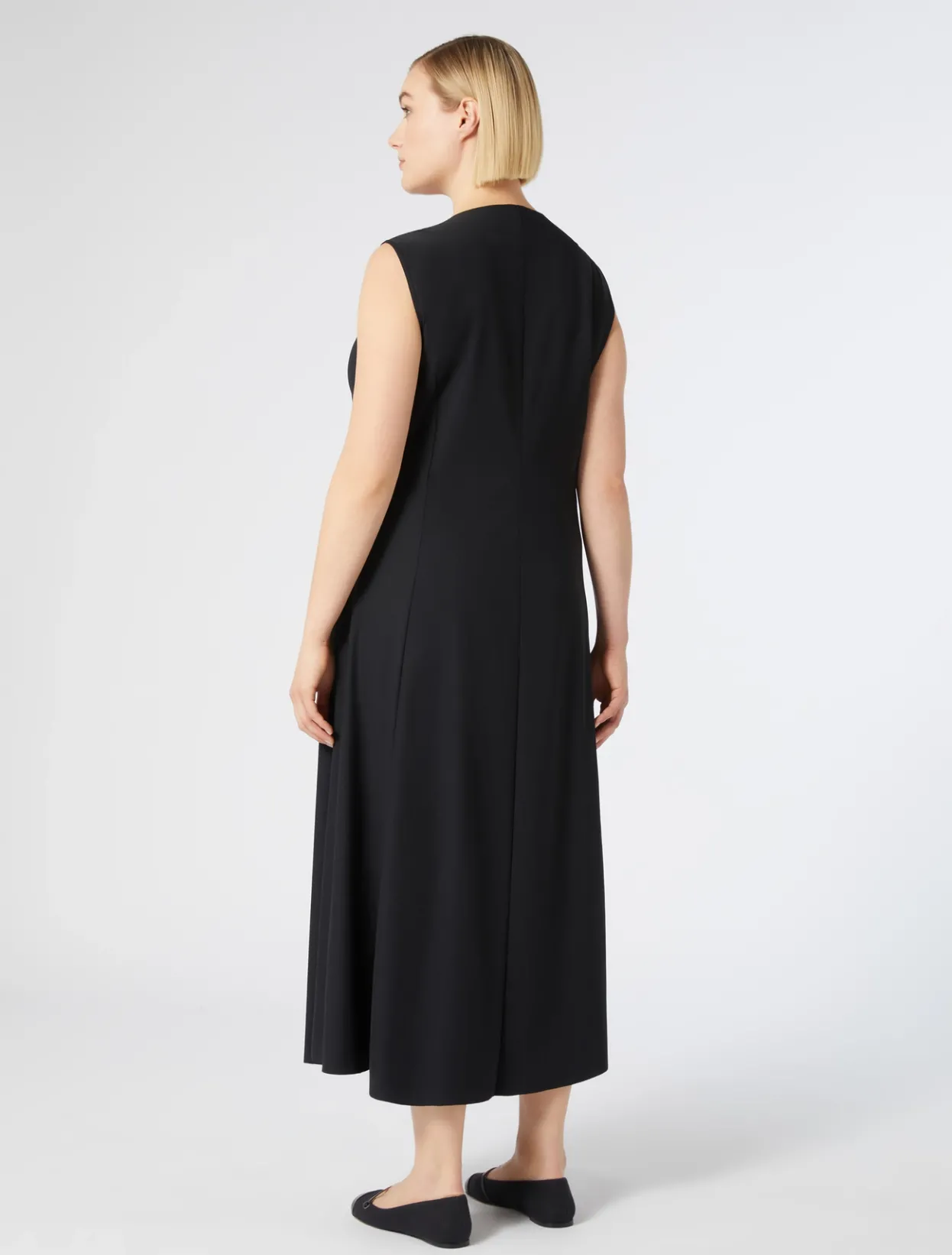 Dresses | Dresses | Marina Rinaldi Technical jersey dress BLACK