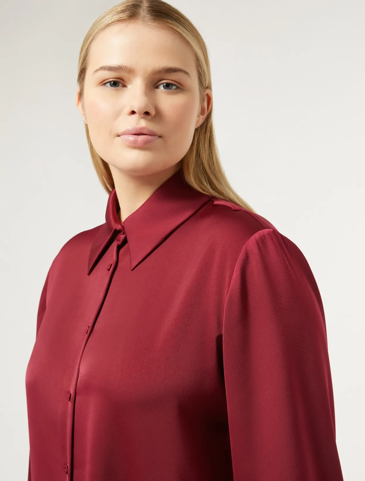 Blouses & Shirts | Blouses & Shirts | Marina Rinaldi Technical-fabric shirt RUBY