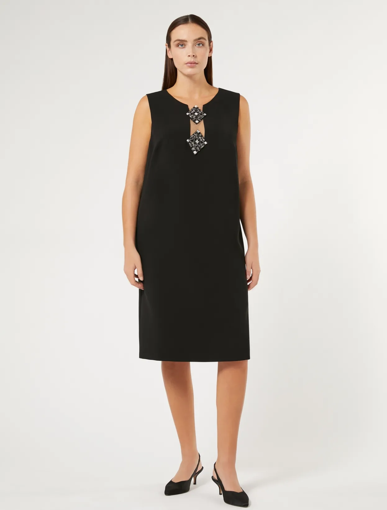 Dresses | Dresses | Marina Rinaldi Triacetate cady dress BLACK