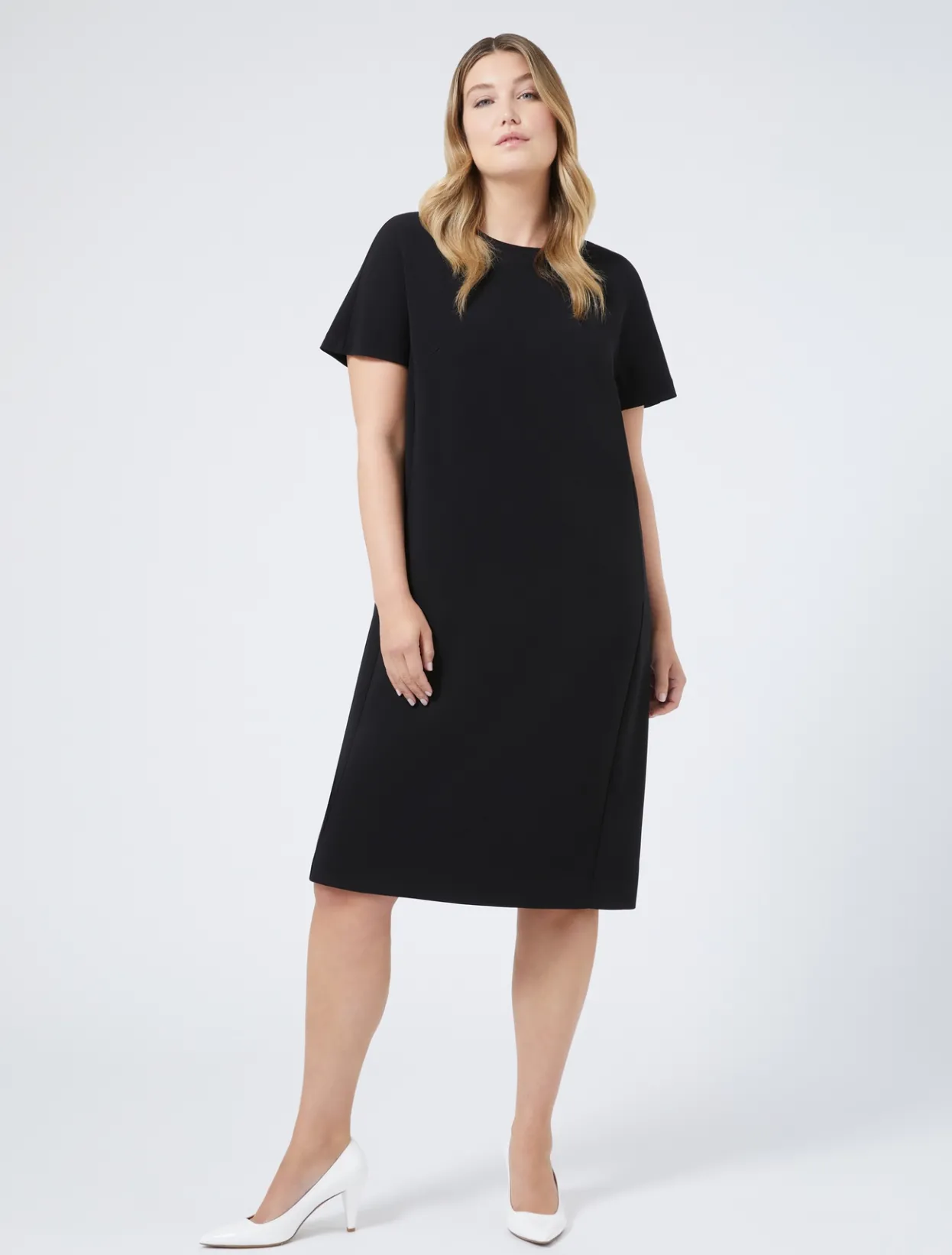 Dresses | Dresses | Marina Rinaldi Triacetate cady dress BLACK