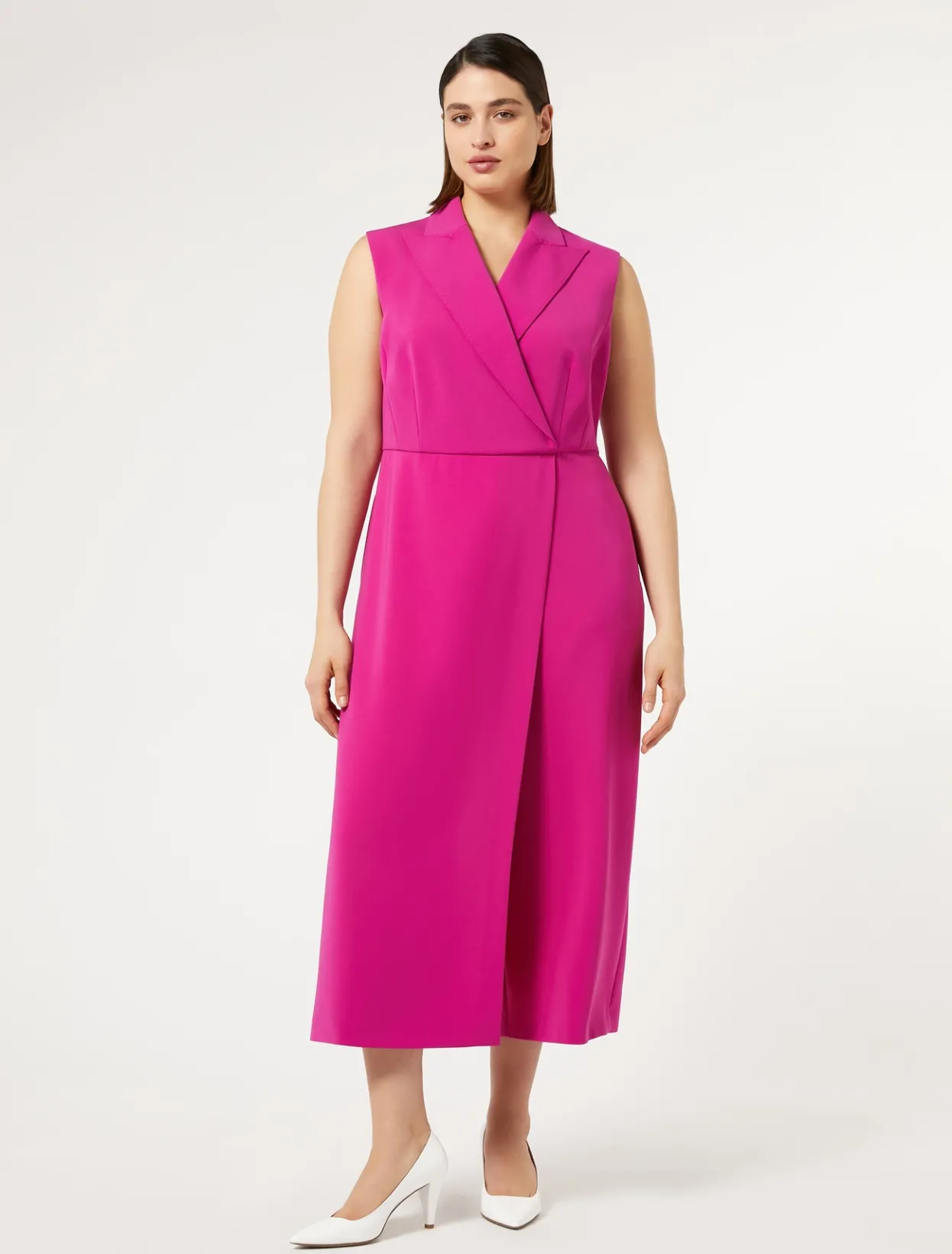 Dresses | Dresses | Marina Rinaldi Triacetate cady jumpsuit FUCHSIA