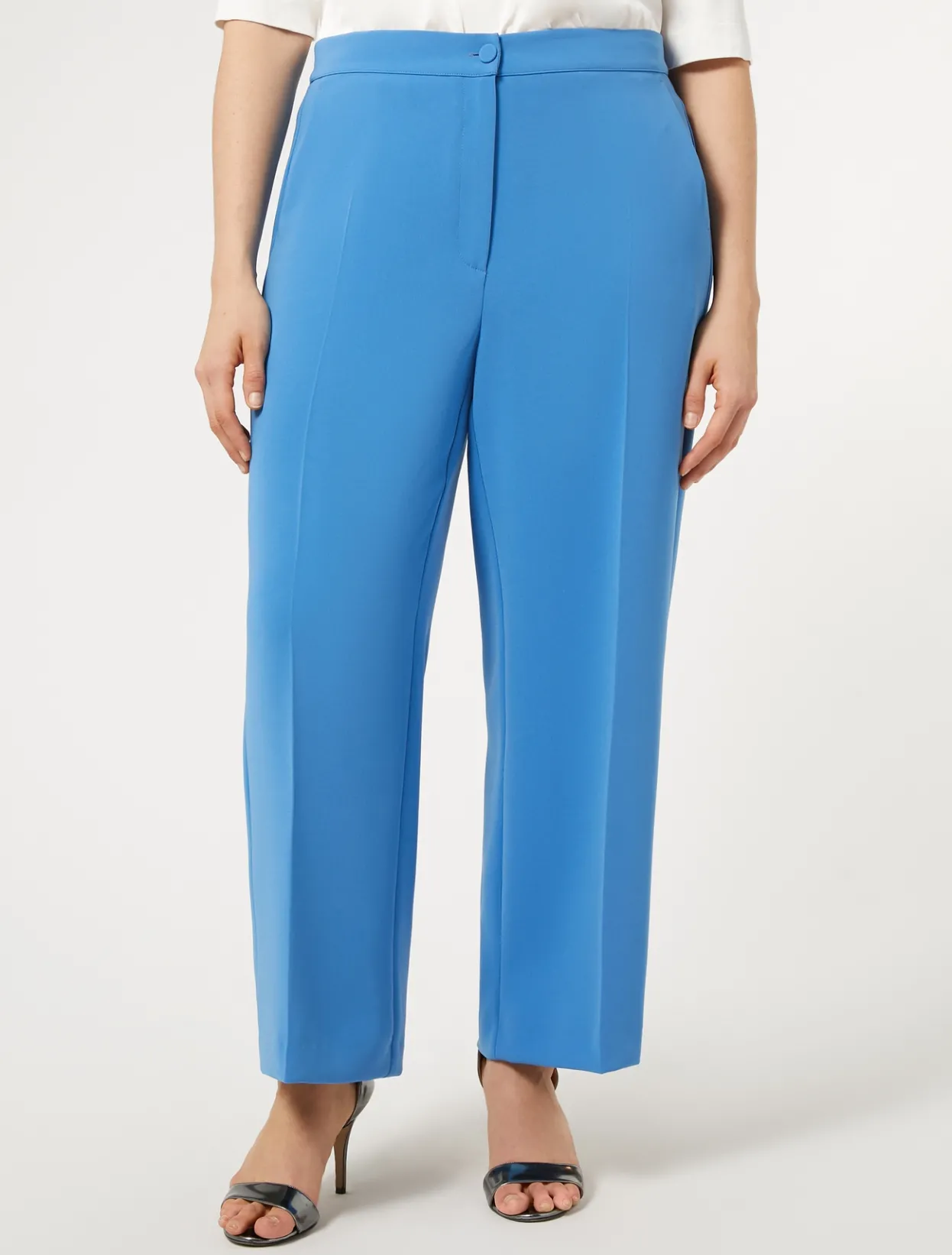 Trousers And Skirts | Trousers & Jeans | Marina Rinaldi Triacetate cady trousers AVIO