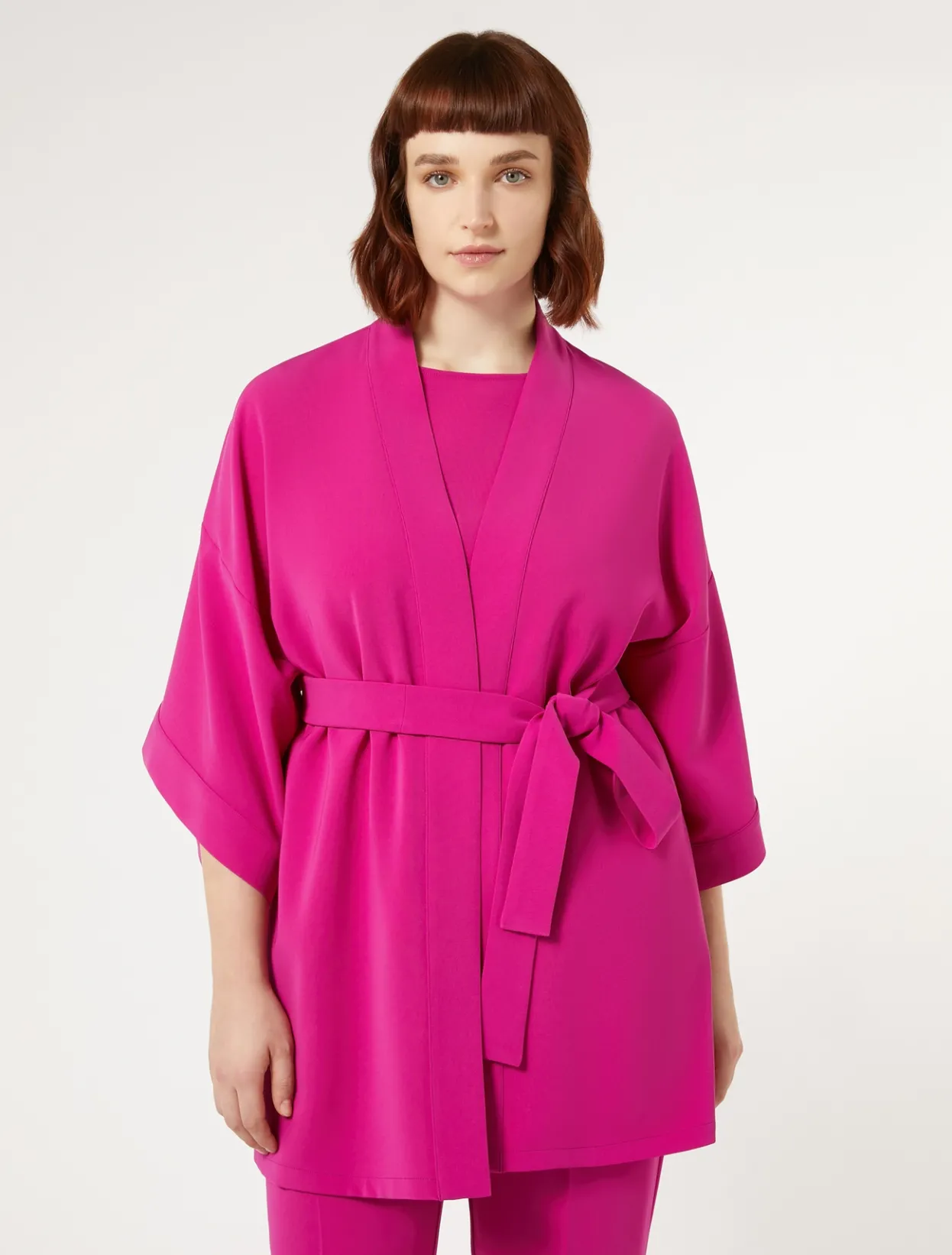 Blouses & Shirts | Blouses & Shirts | Marina Rinaldi Triacetate cady tunic FUCHSIA