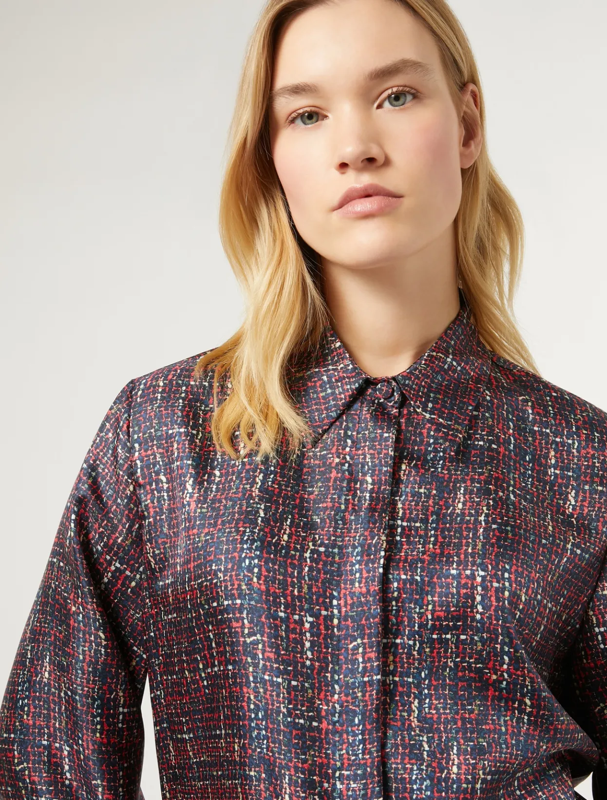 Blouses & Shirts | Blouses & Shirts | Marina Rinaldi Twill shirt MIDNIGHTBLUE