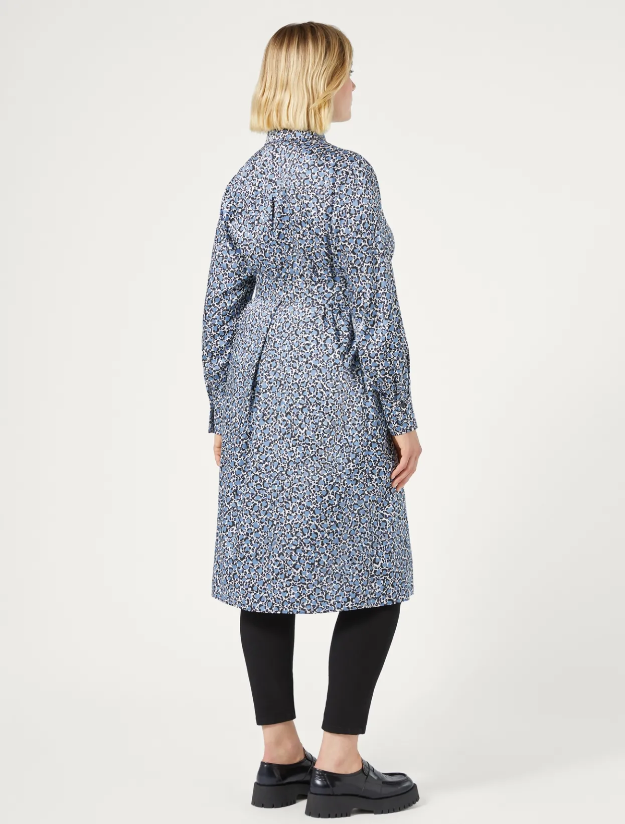 Dresses | Dresses | Marina Rinaldi Twill shirt dress LIGHTBLUE