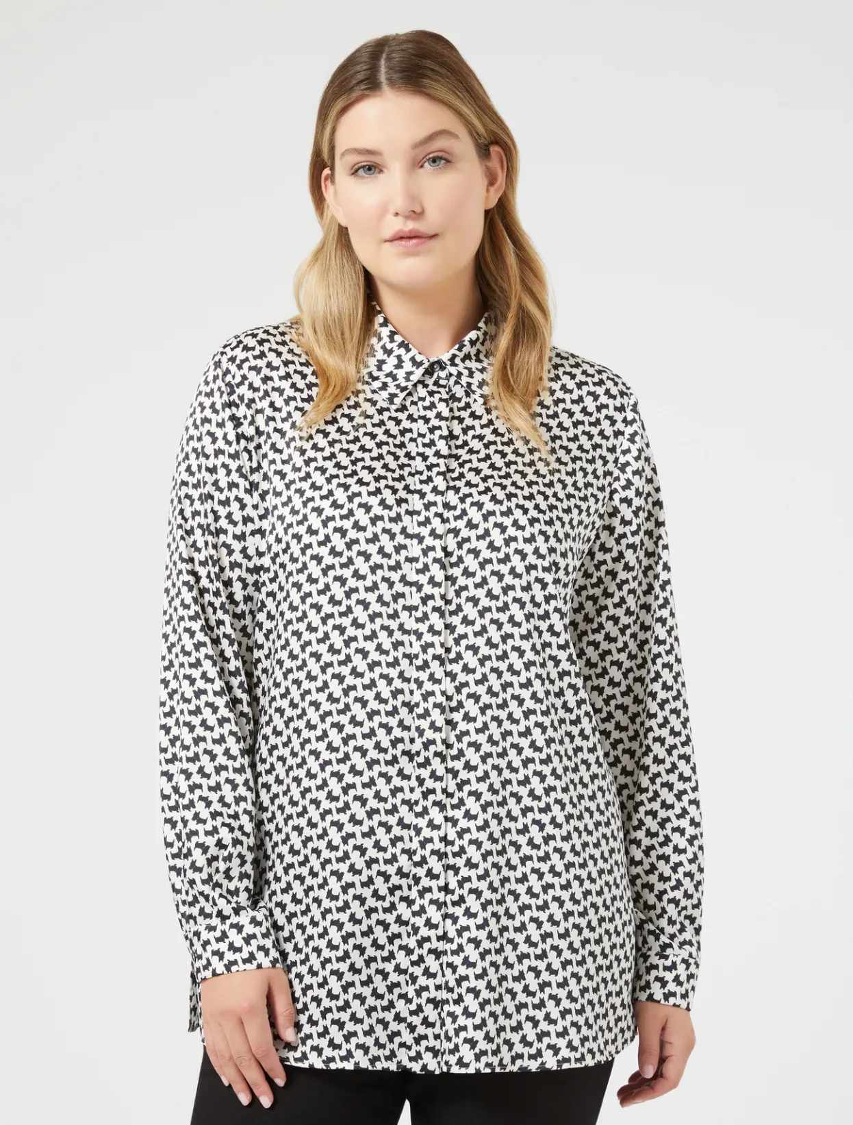 Blouses & Shirts | Blouses & Shirts | Marina Rinaldi Twill tunic WHITE