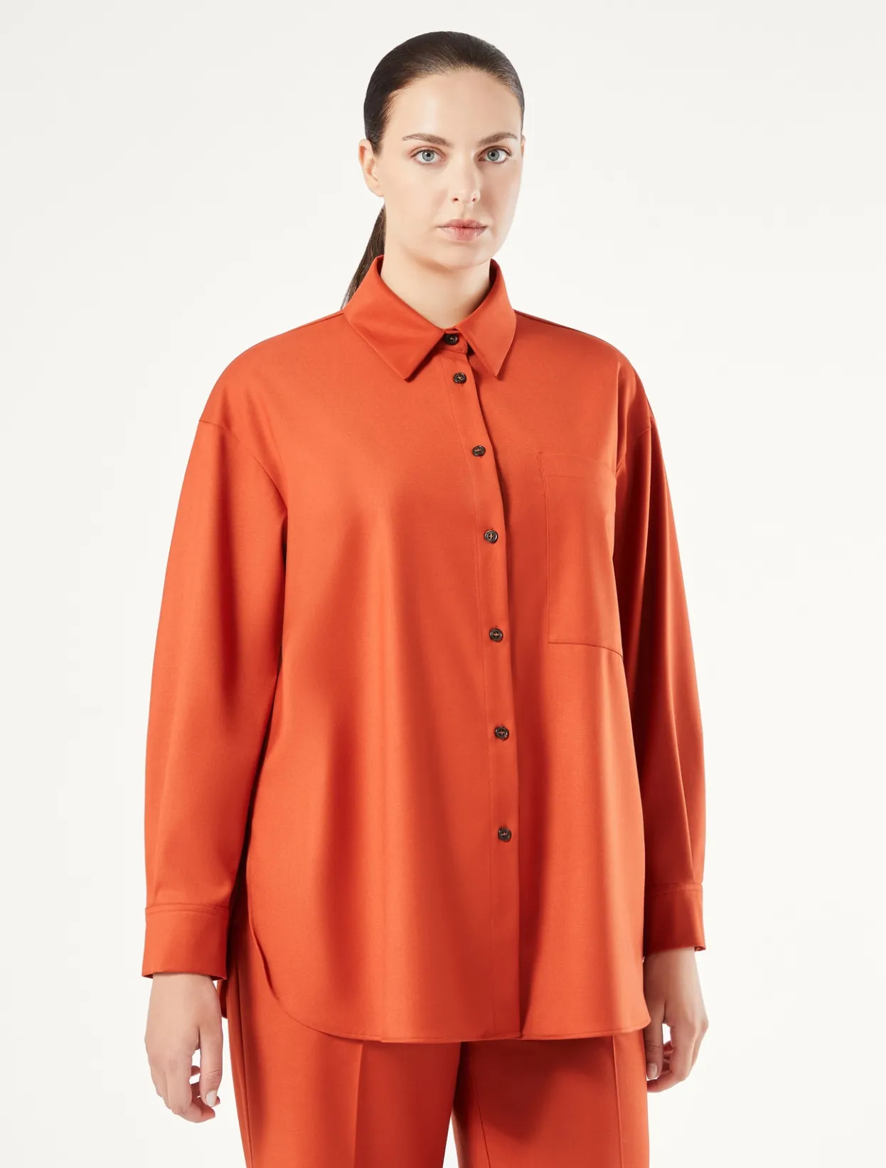 Blouses & Shirts | Blouses & Shirts | Marina Rinaldi Twill tunic RUST