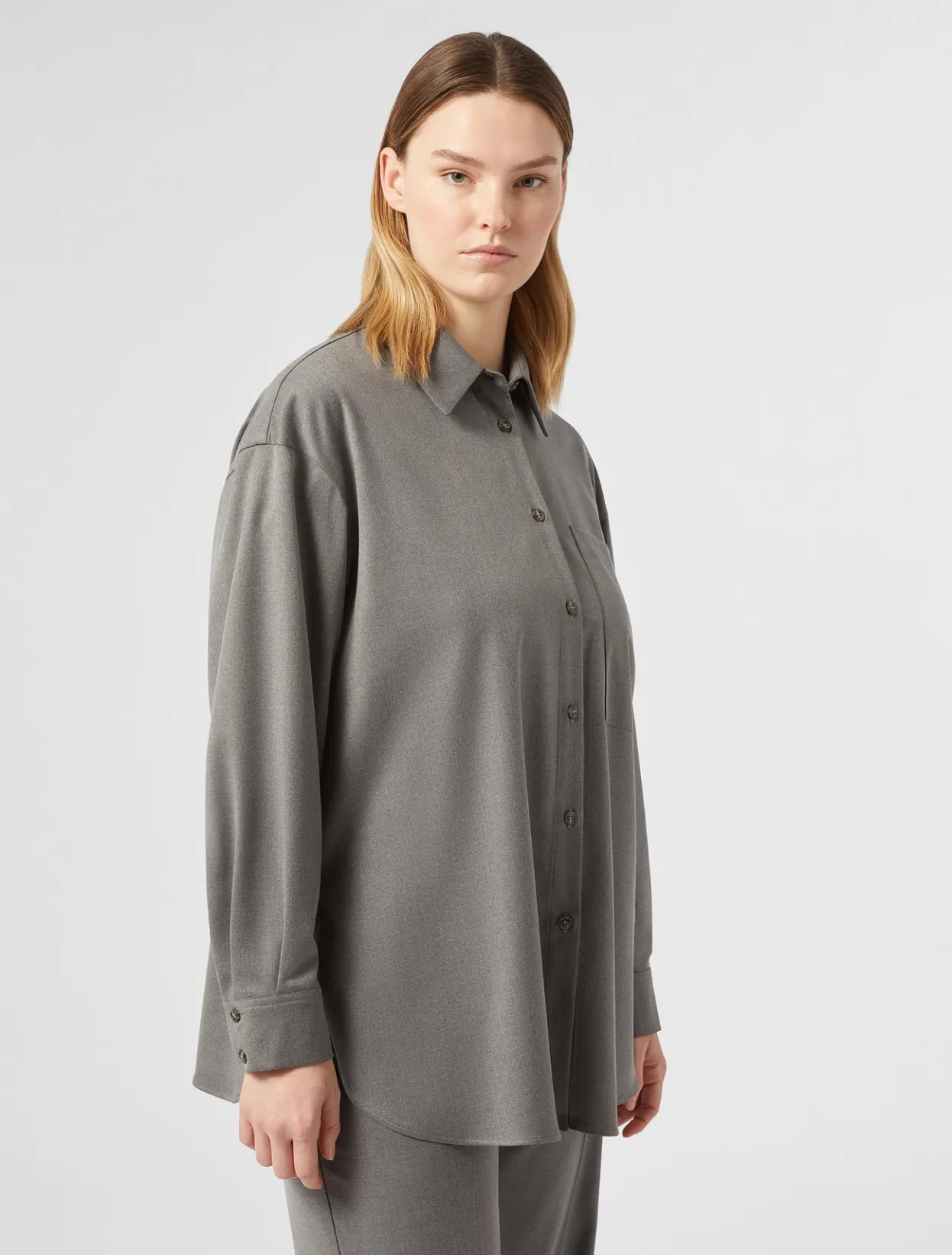 Blouses & Shirts | Blouses & Shirts | Marina Rinaldi Twill tunic MEDIUMGREY