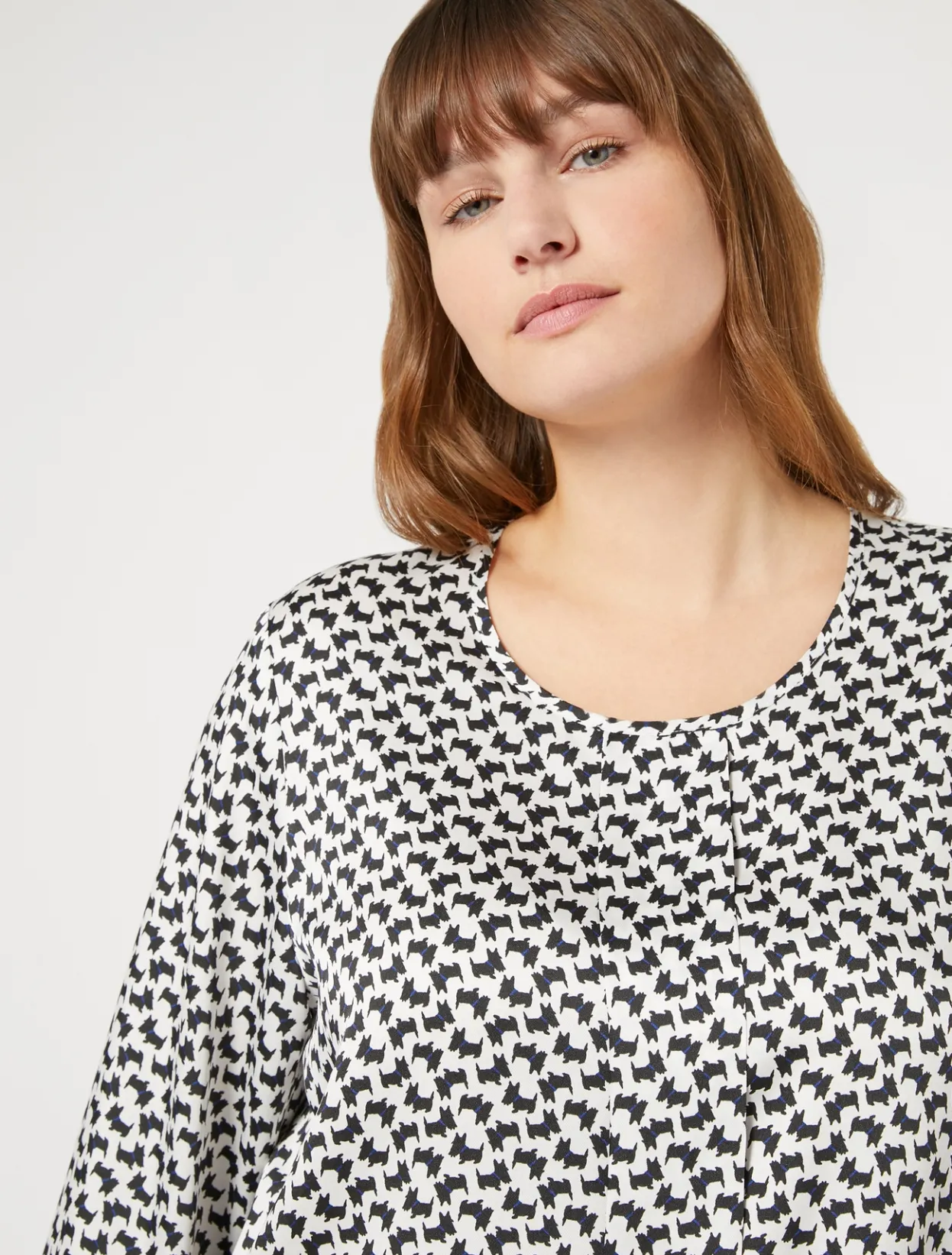 Blouses & Shirts | Blouses & Shirts | Marina Rinaldi Twill tunic WHITE