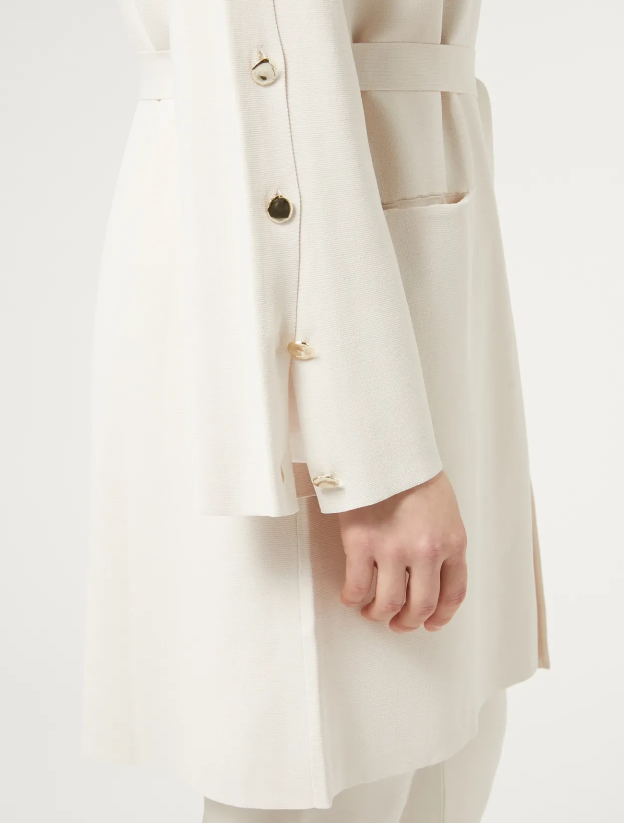 Knitwear | Knitwear | Marina Rinaldi Viscose cardigan IVORY