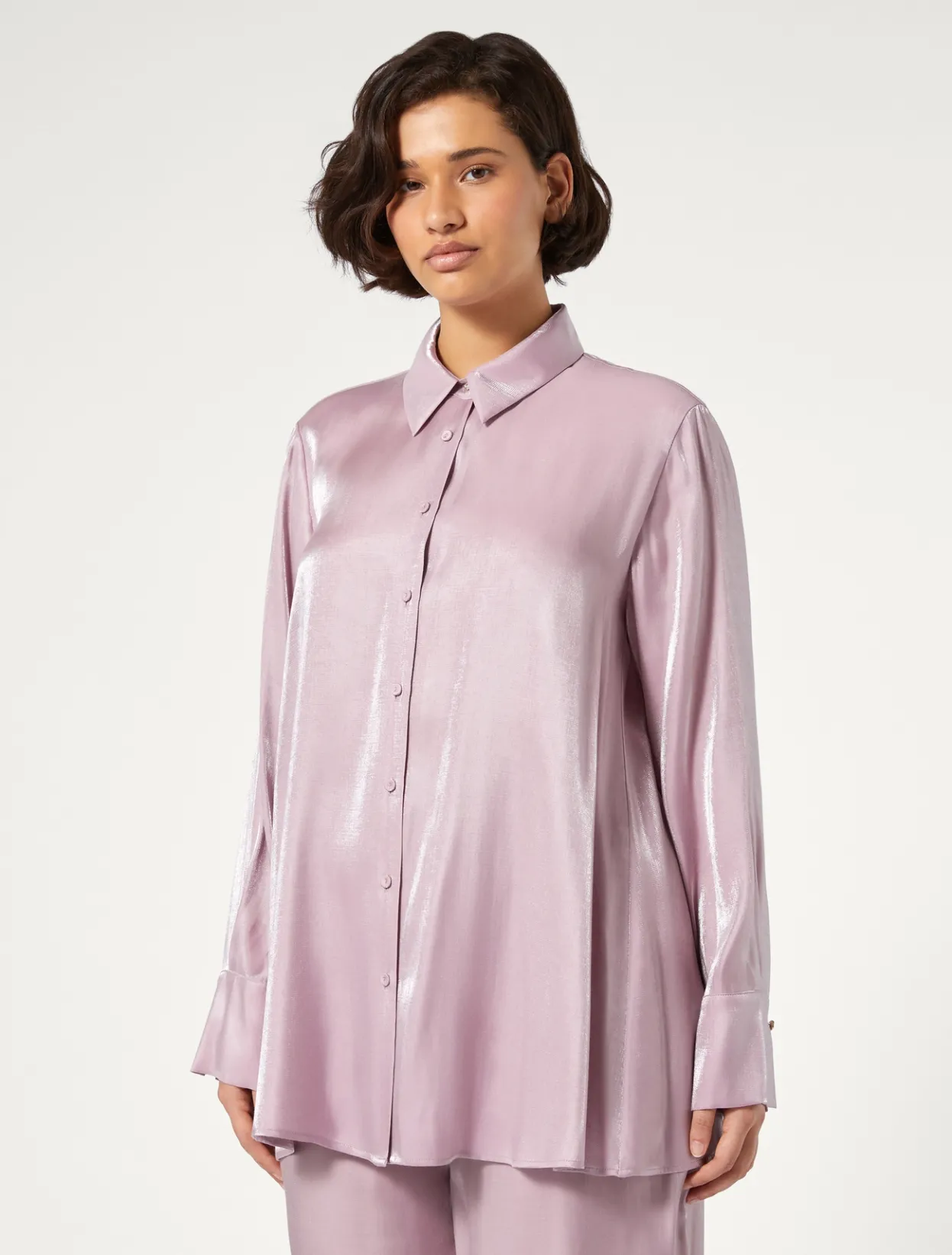 Blouses | Blouses & Shirts | Marina Rinaldi Viscose shirt PINK