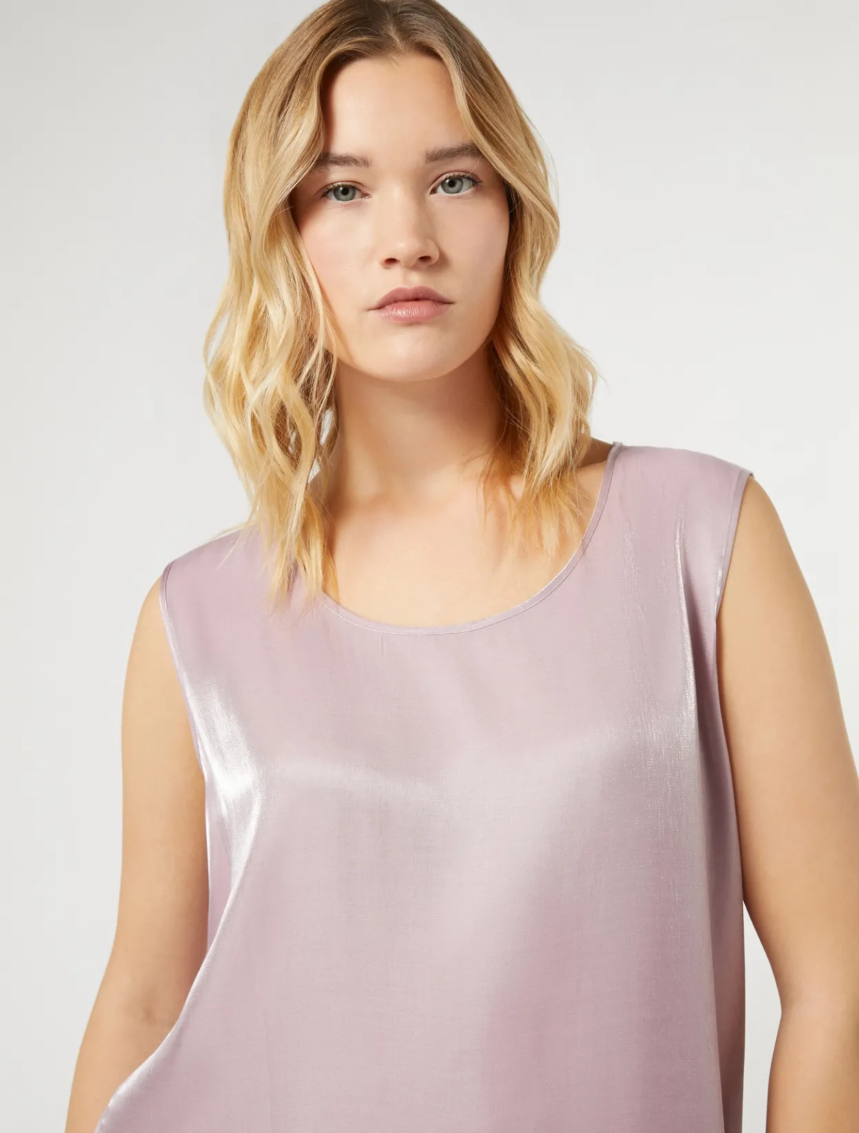 Blouses | Blouses & Shirts | Marina Rinaldi Viscose top PINK