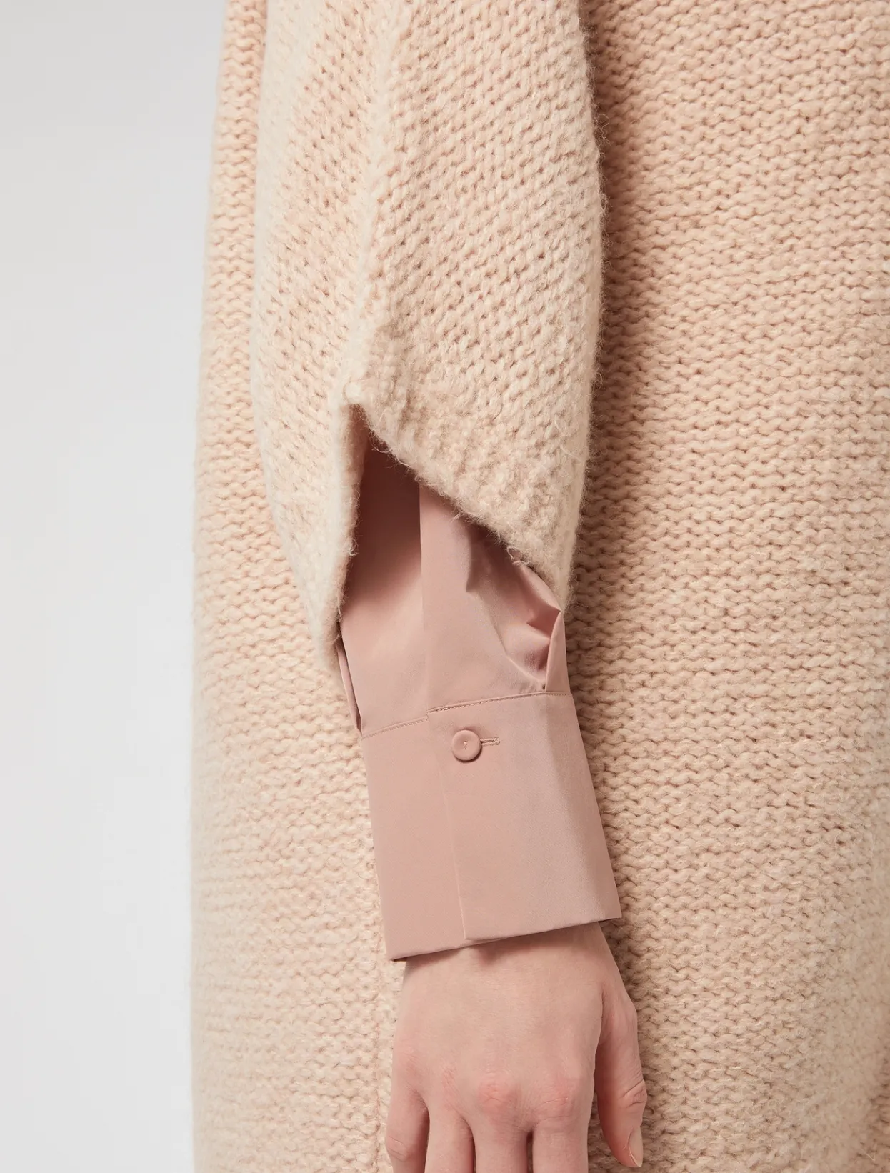 Knitwear | Knitwear | Marina Rinaldi Wool blend cardigan MAUVE