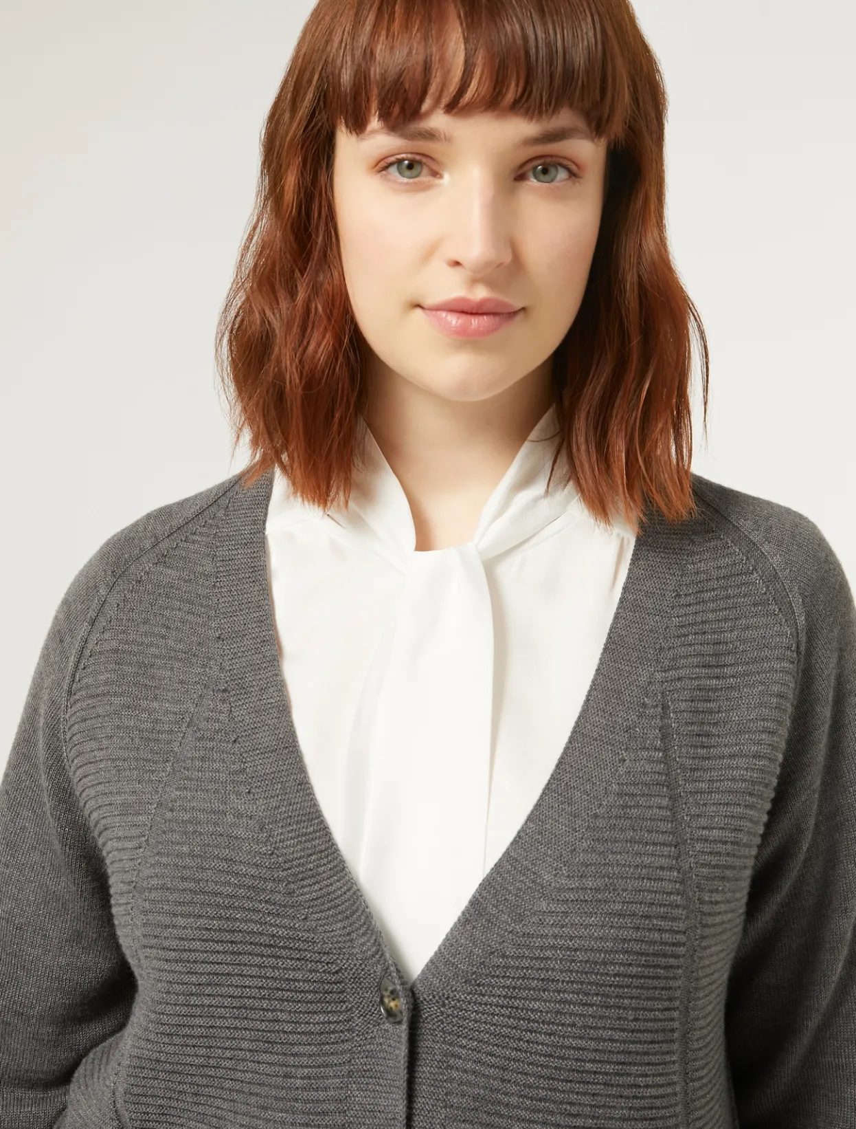 Knitwear | Knitwear | Marina Rinaldi Wool blend cardigan AVIO