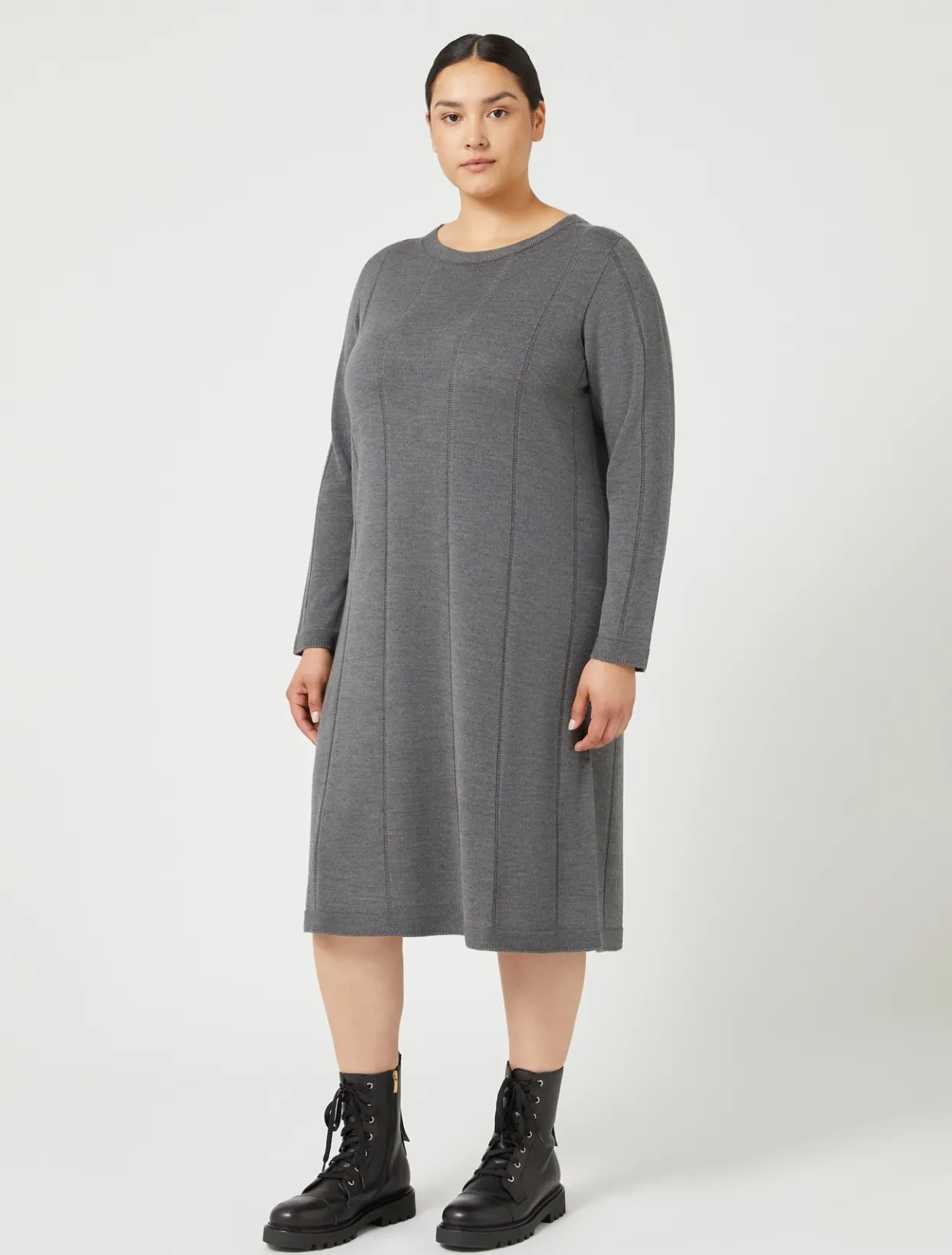 Dresses | Dresses | Marina Rinaldi Wool blend dress AVIO