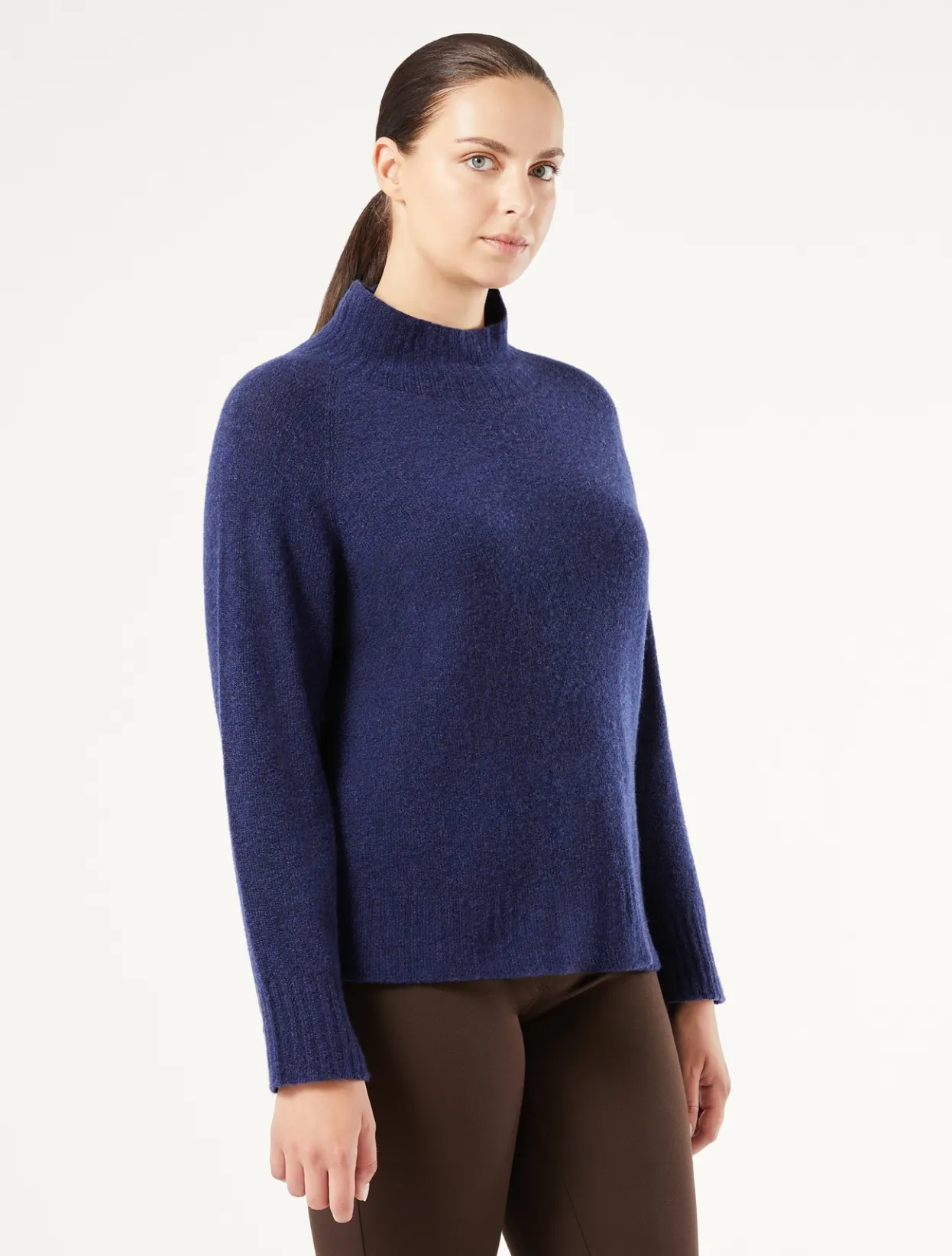 Knitwear | Knitwear | Marina Rinaldi Wool blend jumper NAVY