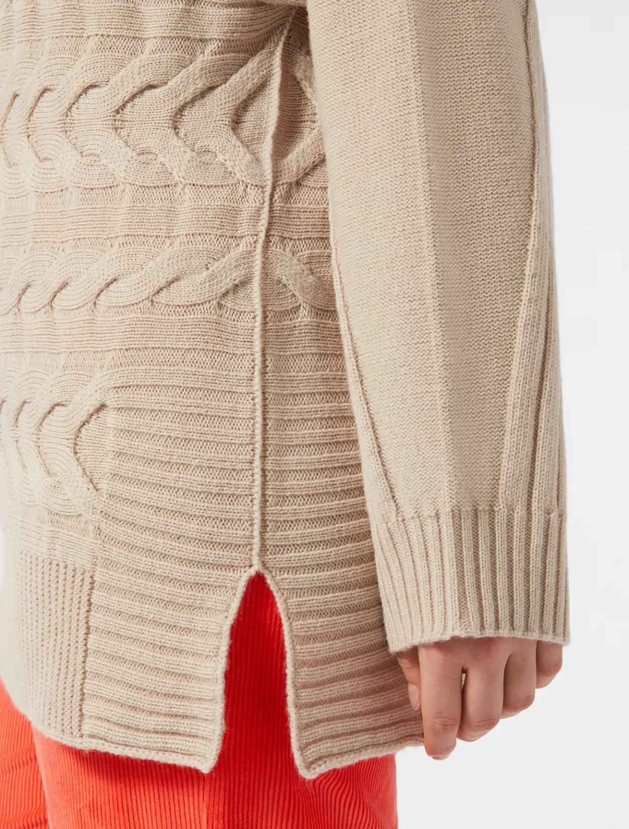 Knitwear | Knitwear | Marina Rinaldi Wool blend jumper POWDER