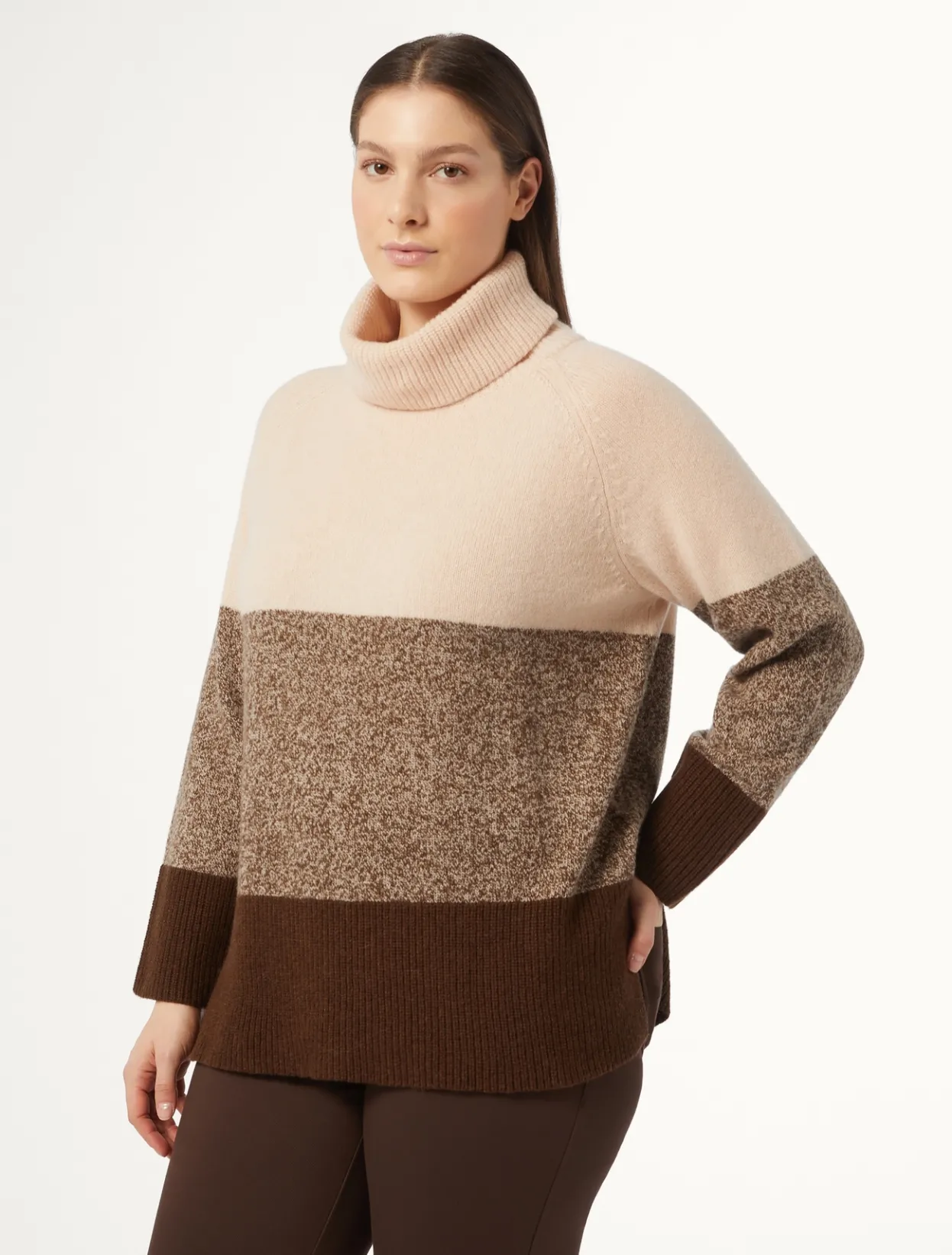 Knitwear | Knitwear | Marina Rinaldi Wool jumper TURTLEDOVE